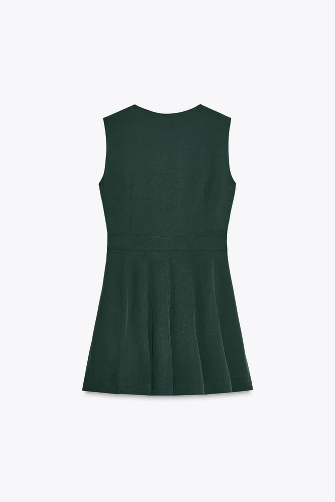 CREPE MINI DRESS