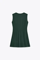 CREPE MINI DRESS