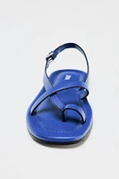 LEATHER STRAP SANDALS