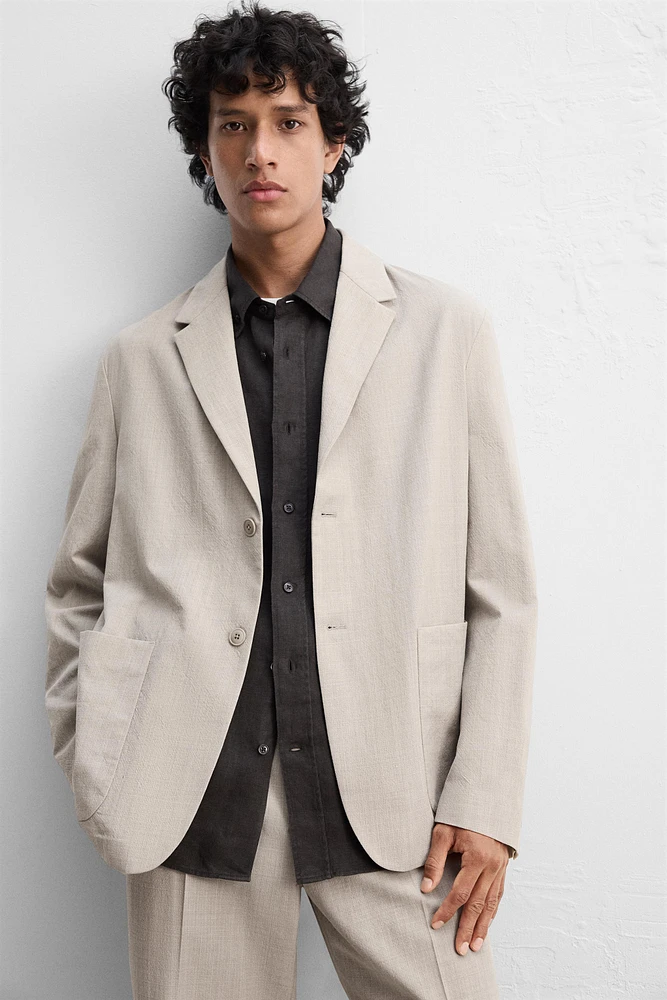 VESTE DE COSTUME 100 % LAINE