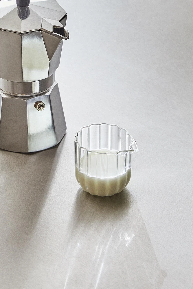 BOROSILICATE GLASS CREAM PITCHER