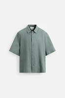 100% LINEN RELAXED FIT SHIRT