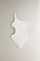 MAILLOT DE BAIN PLAGE ASYMÉTRIQUE CUT OUT