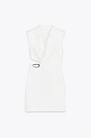 CUT OUT BUCKLE MINI DRESS