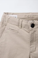BERMUDA CHINO SLIM FIT BASIQUE