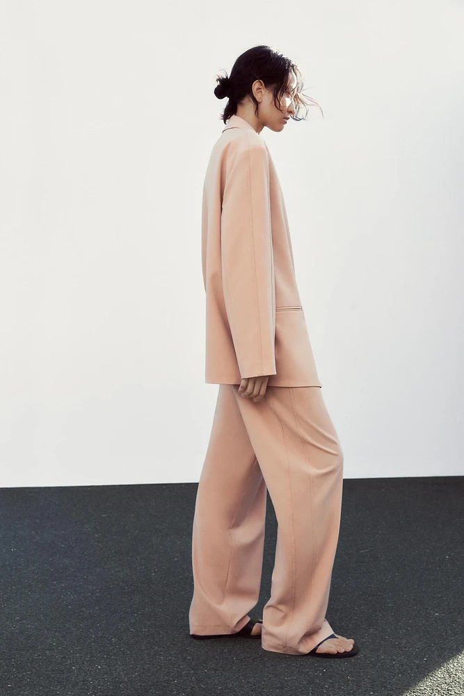 PANTALON À TAILLE ÉLASTIQUE