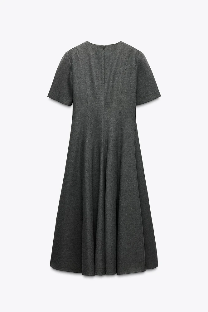 GODETS MIDI DRESS ZW COLLECTION