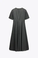 GODETS MIDI DRESS ZW COLLECTION
