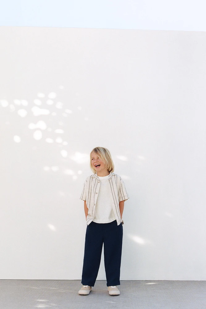 STRIPED RUSTIC SHIRT