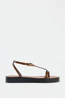 STRAPPY PLATFORM SANDALS
