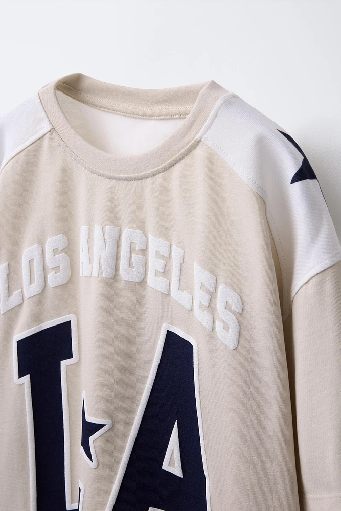 TEXT PRINT T-SHIRT
