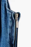 ROBE MI-LONGUE EN JEAN TRF