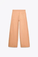 JEAN ZW COLLECTION JAMBE LARGE TAILLE HAUTE