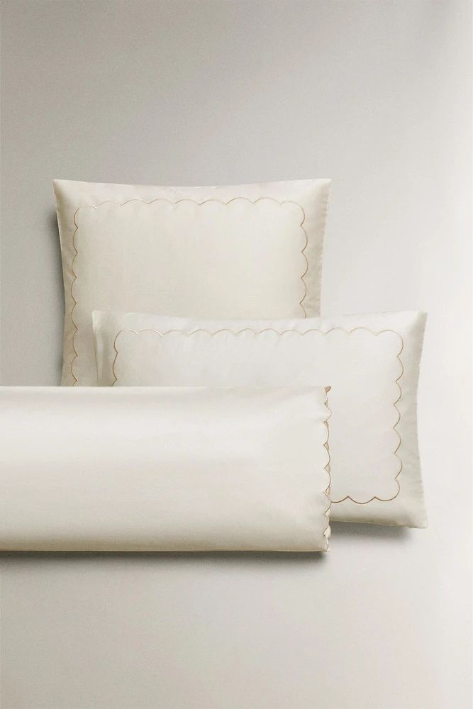 EMBROIDERED PILLOWCASE