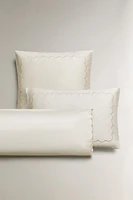 EMBROIDERED PILLOWCASE