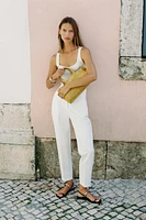 PANTS WITH A HIGH WAIST