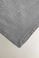 SERVIETTE DE TABLE COTON CHINÉ (LOT DE 2)