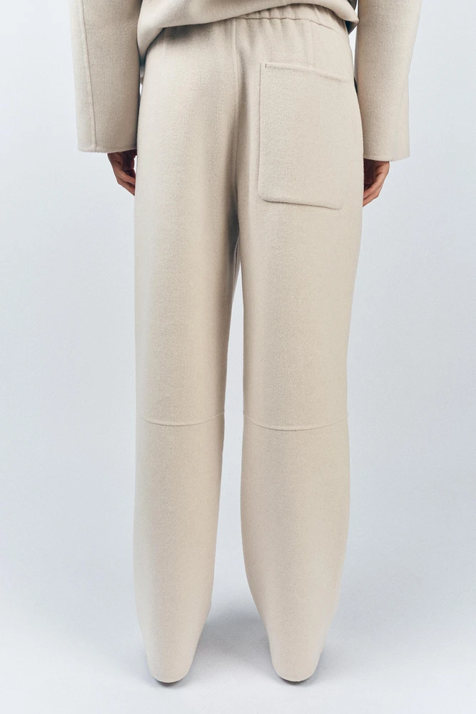 ZW COLLECTION WOOL BLEND PANTS