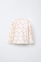 CHERRY SWIM SHIRT