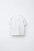 POPLIN HEART T-SHIRT