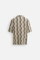 WAVY TEXTURED SHIRT