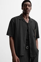 LYOCELL BLEND SHIRT