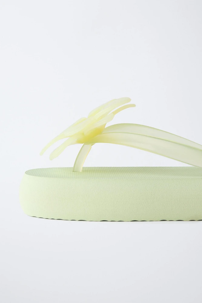 3D FLOWER POOL SLIDES