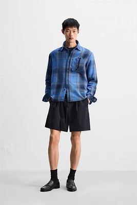 PLAID POCKET SHIRT