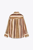 OVERSIZED STRIPED SHIRT