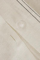 TOPSTITCHED DUVET COVER