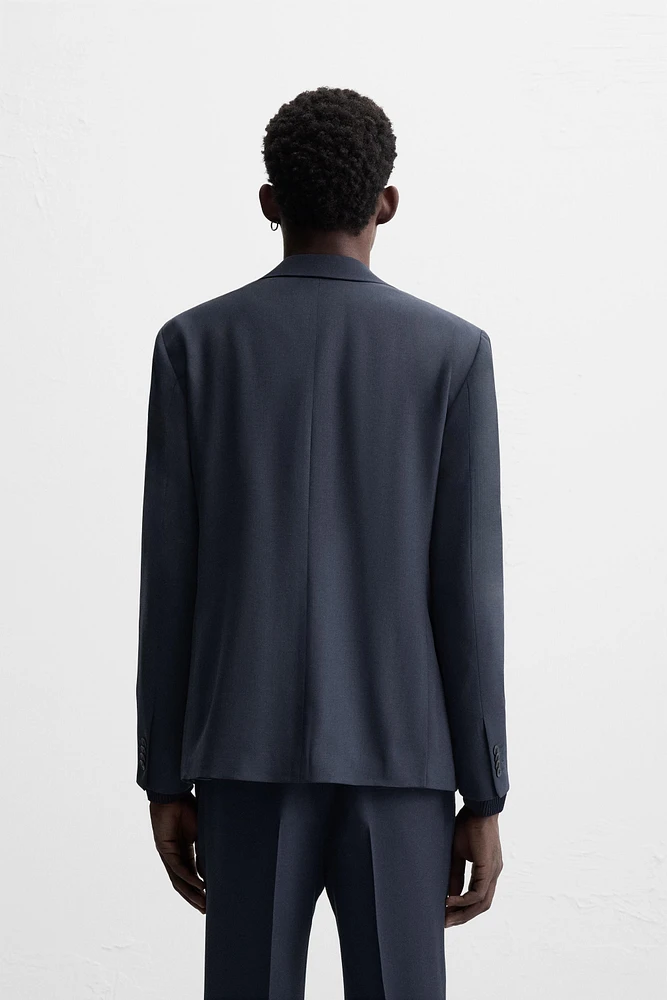 BLAZER DE COSTUME AVEC LAINE