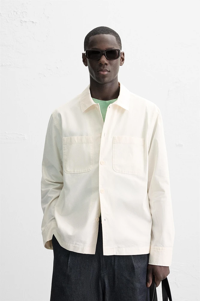 REGULAR FIT OVERSHIRT