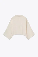 COMBINED CROCHET KNOT SHIRT