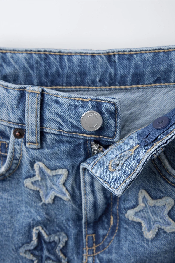 STAR DENIM SKORT