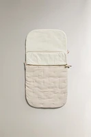 CHILDREN’S LINEN POPLIN CARRYCOT BABY WRAP