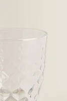 RAISED DESIGN TUMBLER