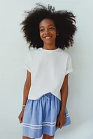 JUPE-SHORT ONDULINE