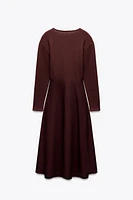 ROBE BIMATIÈRE À BROCHES