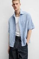 EMBROIDERED JACQUARD SHIRT
