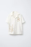 CORD EMBROIDERY SHIRT