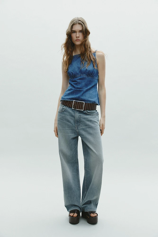 TOP EN JEAN