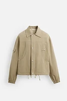 RELAXED FIT POCKET JACKET