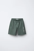 INTERLOCK T-SHIRT AND BERMUDA SET