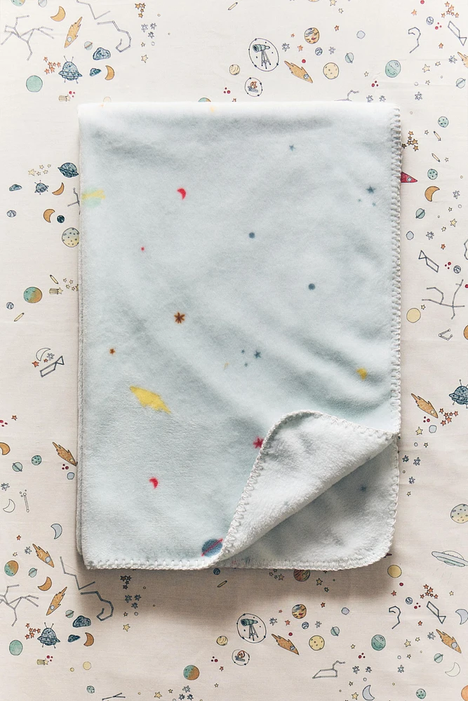 COUVERTURE POLAIRE ENFANT ESPACE