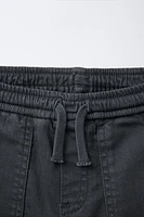 TWILL JOGGER PANTS