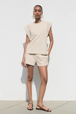 RUSTIC DROP SHOULDER T-SHIRT