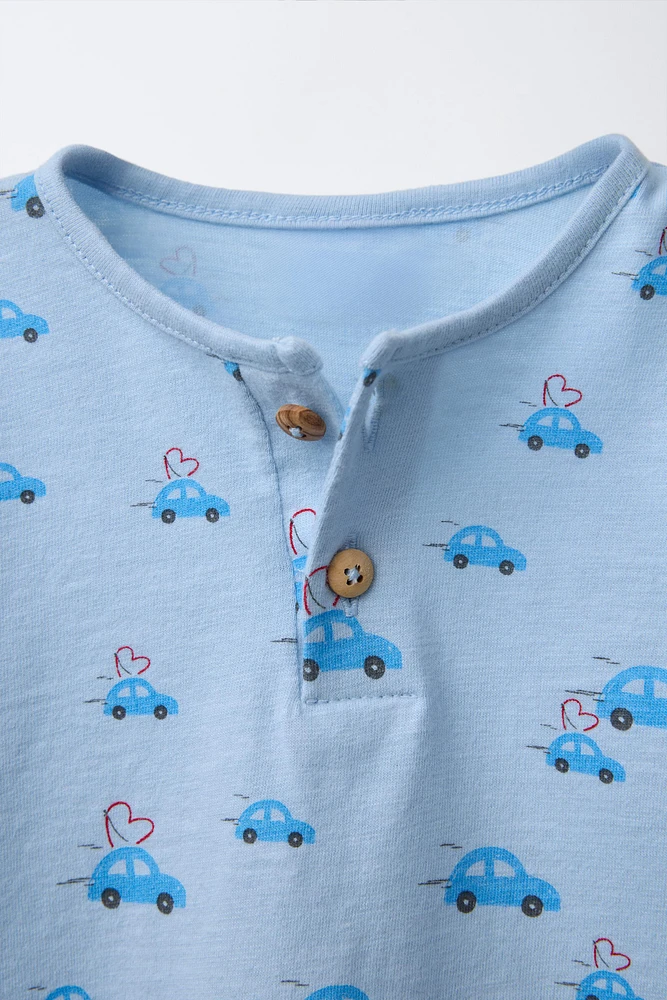 CAR PRINT T-SHIRT