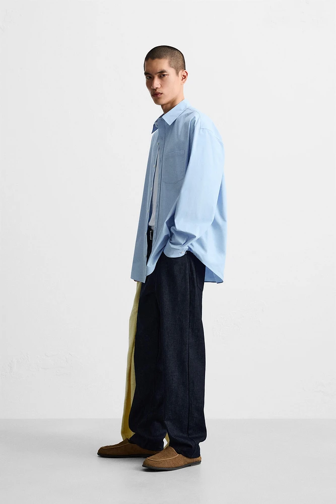POPLIN POCKET SHIRT