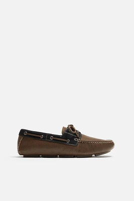 CASUAL LEATHER LOAFERS