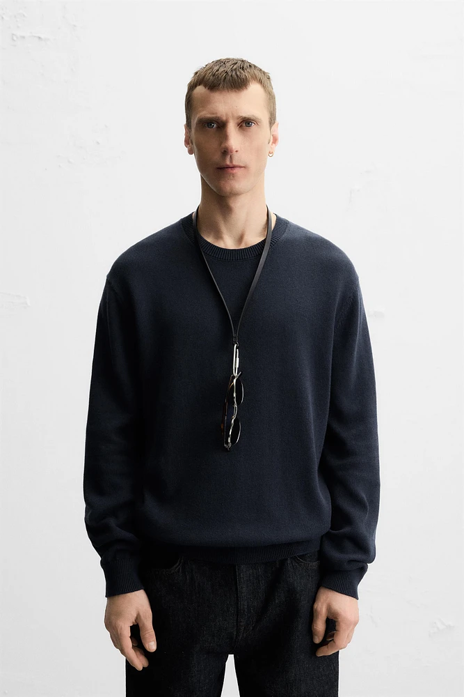 PULL EN COTON ET LIN